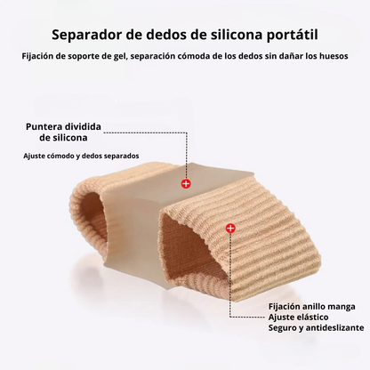 Aligny™ Separadores de dedos elásticos