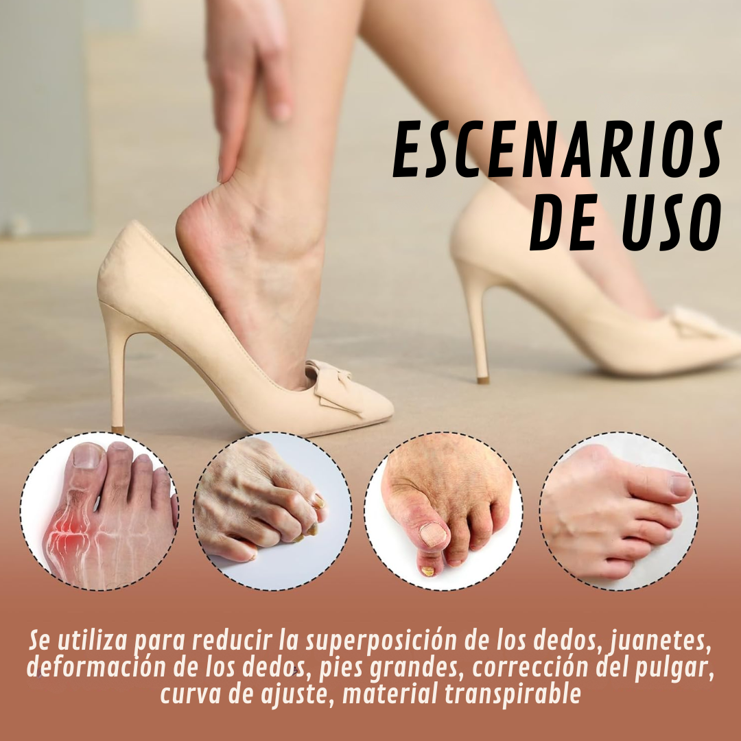 Aligny™ Separadores de dedos elásticos